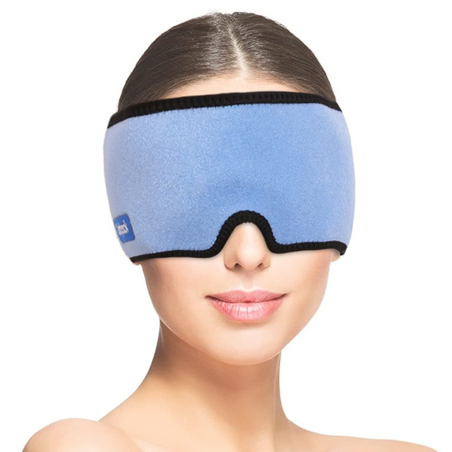 Comfpack Head Ice Pack Migraine Hat, Cold Compress Therapy Gel Ice Pack